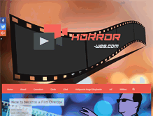 Tablet Screenshot of horror-web.com